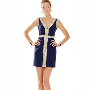 Lilly Pulitzer Navy Bentley Shift Dress